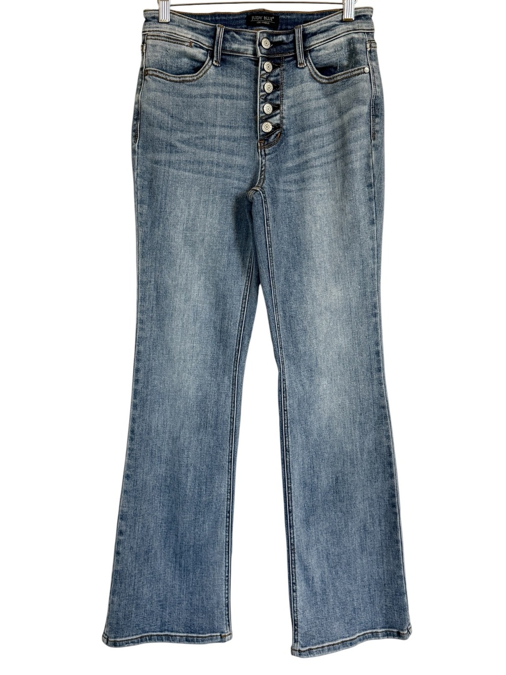Judy Blue Jeans Women’s 5/27 Bootcut Button Fly Medium Wash Stretch JB82551